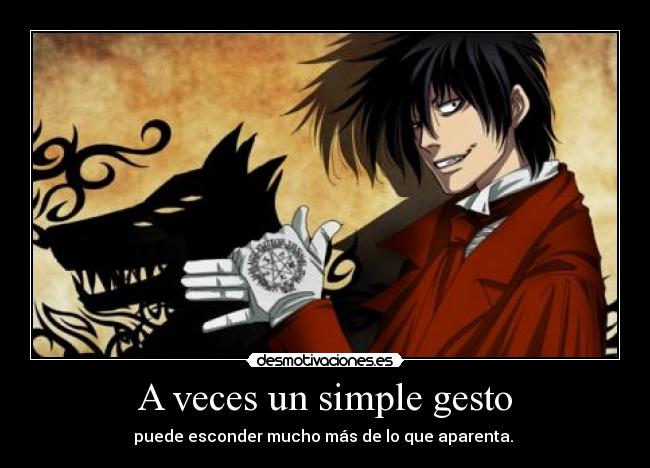 A veces un simple gesto - 