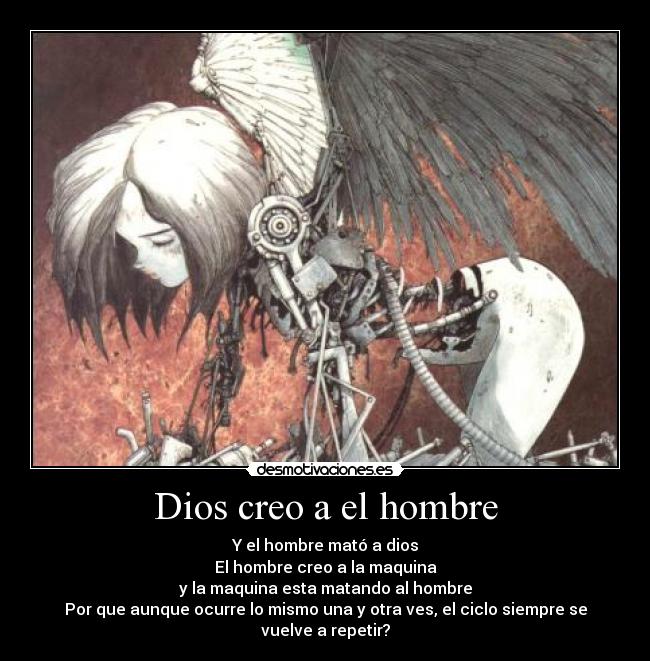 Dios creo a el hombre -