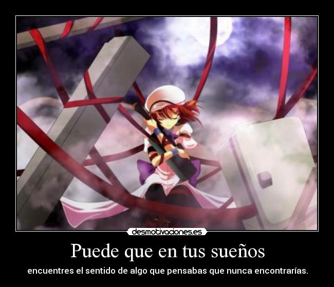 Puede que en tus sueños -