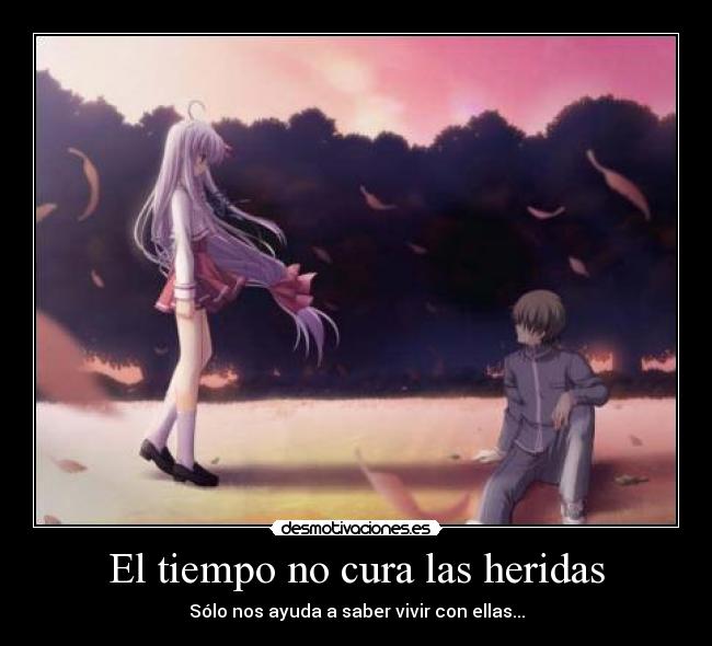 El tiempo no cura las heridas -