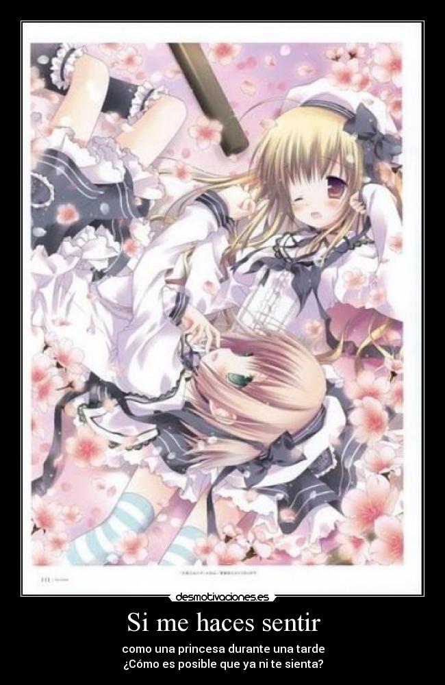 carteles anime princesa amor desamor manga ipod desmotivaciones