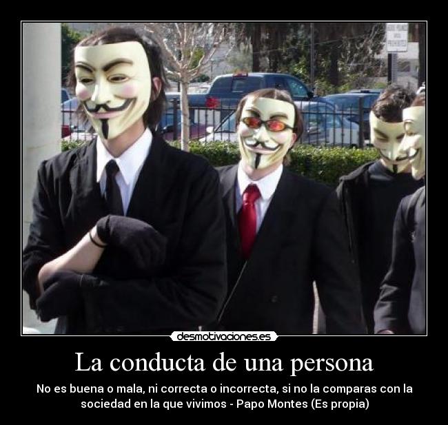 carteles conducta persona mala buena correcta incorrecta sociedad desmotivaciones