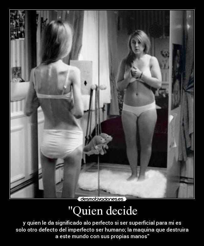 Quien decide -