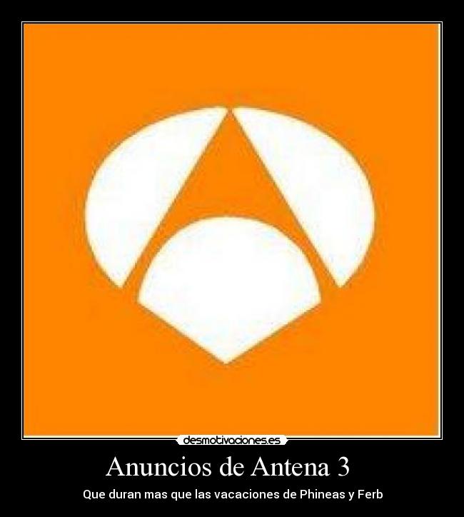 Anuncios de Antena 3 -
