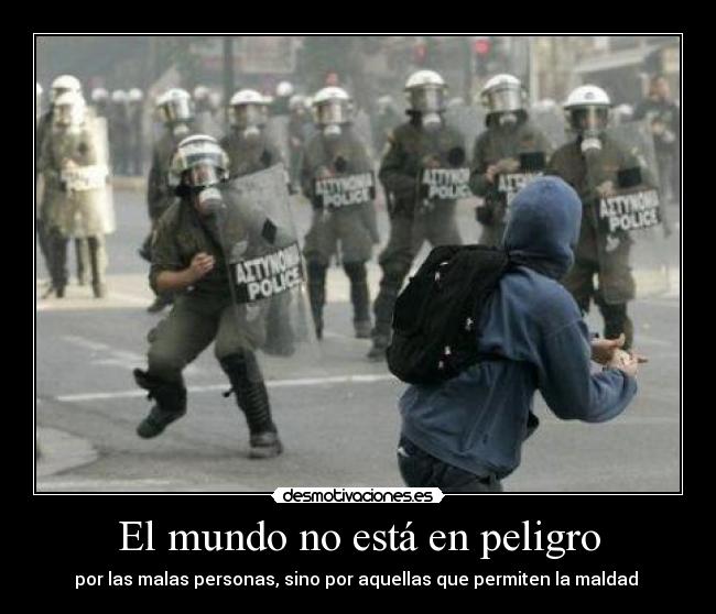 El mundo no está en peligro - 