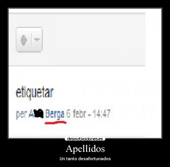 Apellidos - 