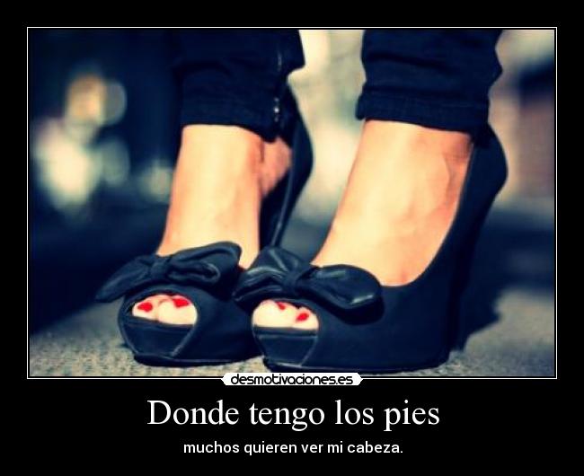 Donde tengo los pies - 