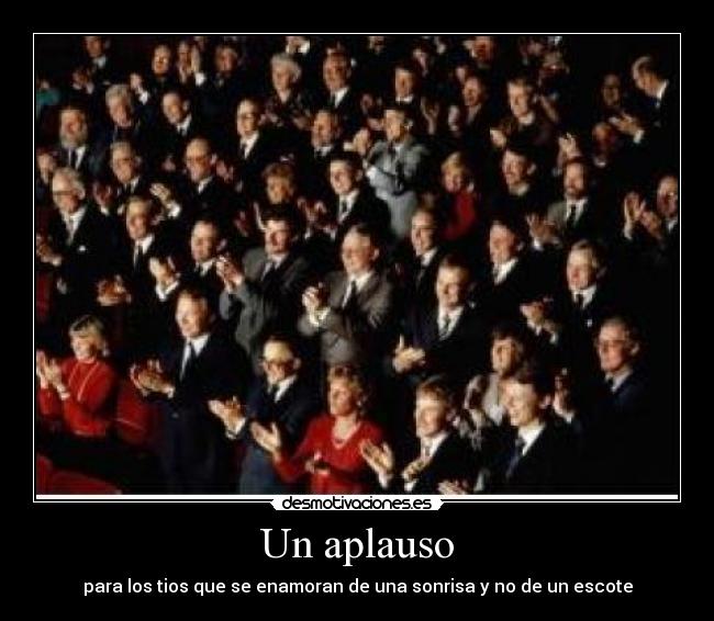 Un aplauso - 