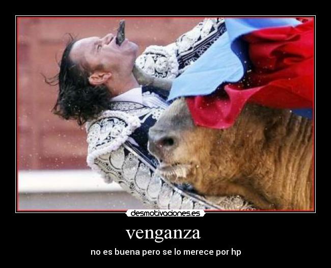 venganza -
