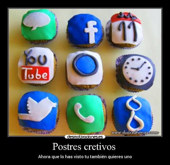 Postres cretivos  - 