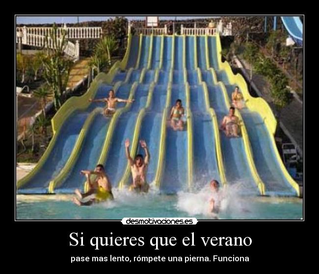 carteles verano ciertoo desmotivaciones