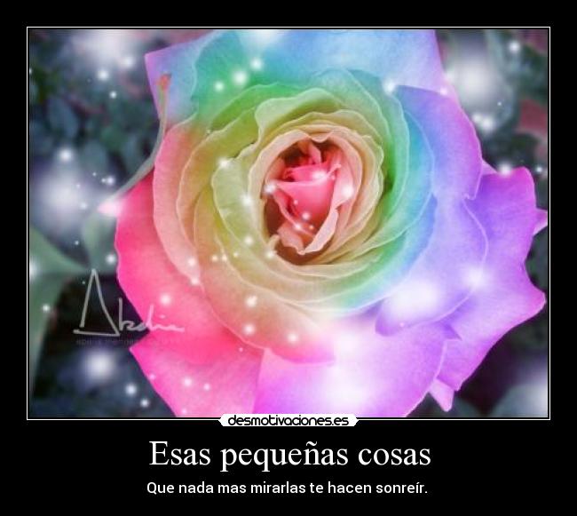 Esas pequeñas cosas - 