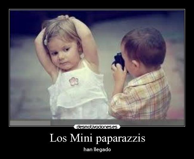 Los Mini paparazzis -