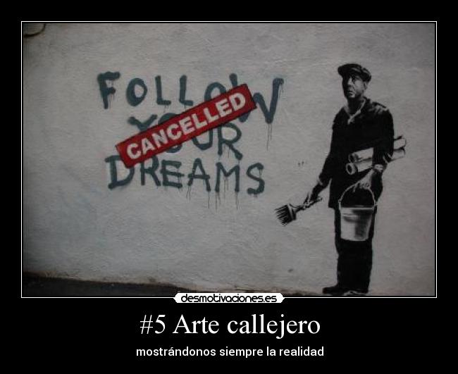 #5 Arte callejero -