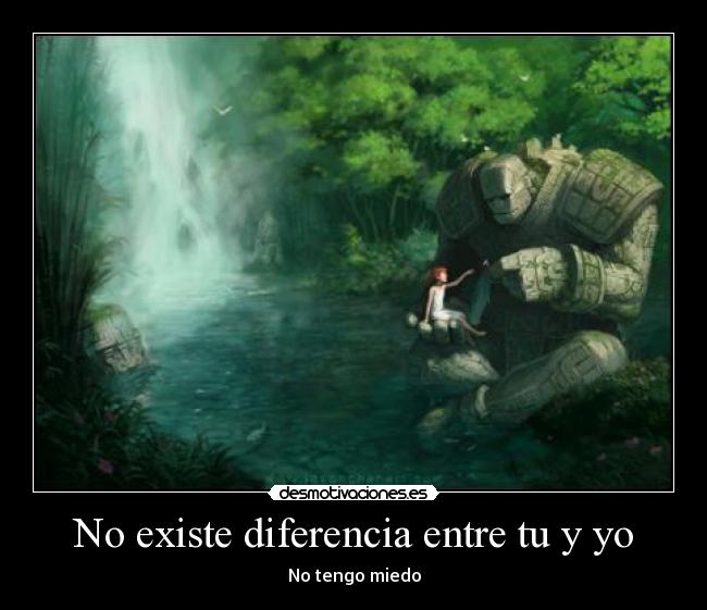No existe diferencia entre tu y yo - 