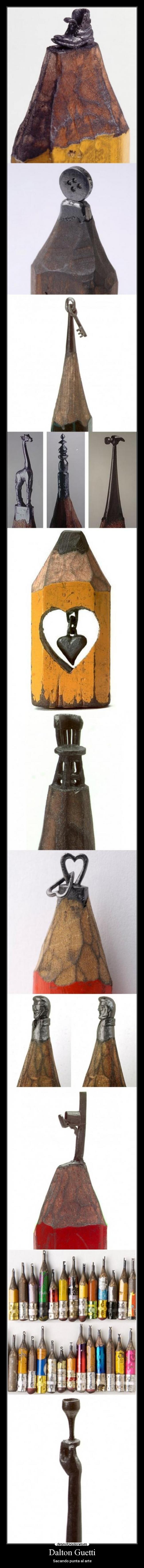 Dalton Guetti - Sacando punta al arte