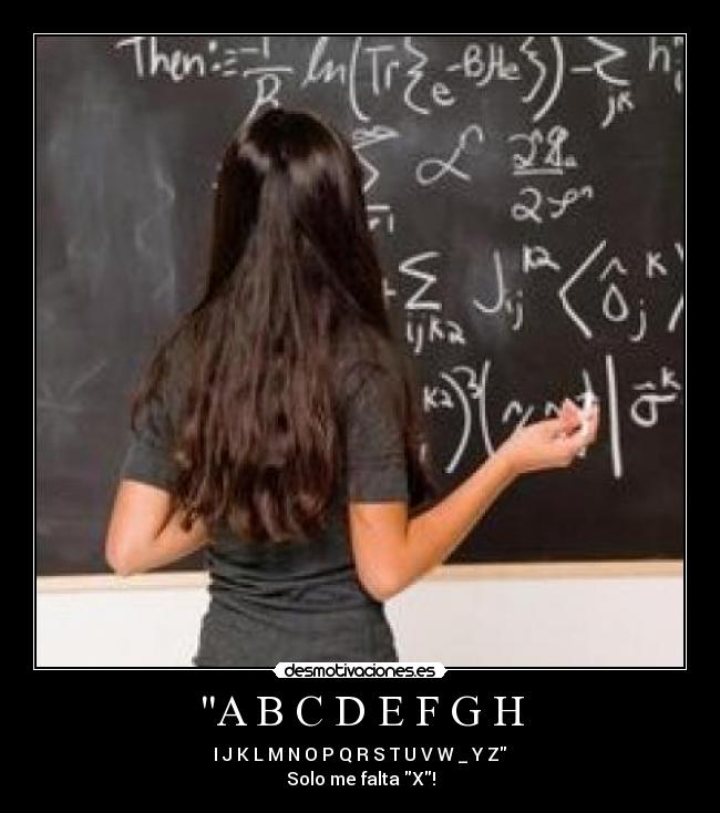 carteles matematicas problema icognita resuelto desmotivaciones