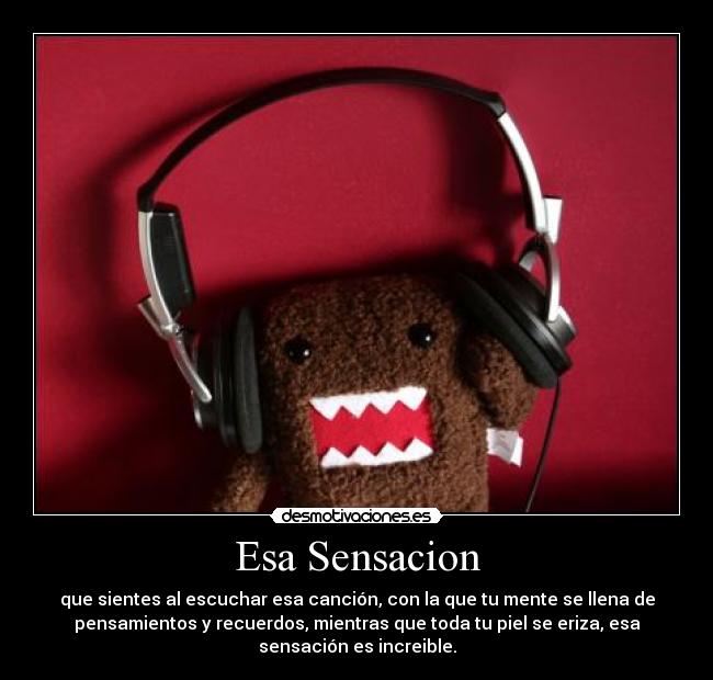 Esa Sensacion -