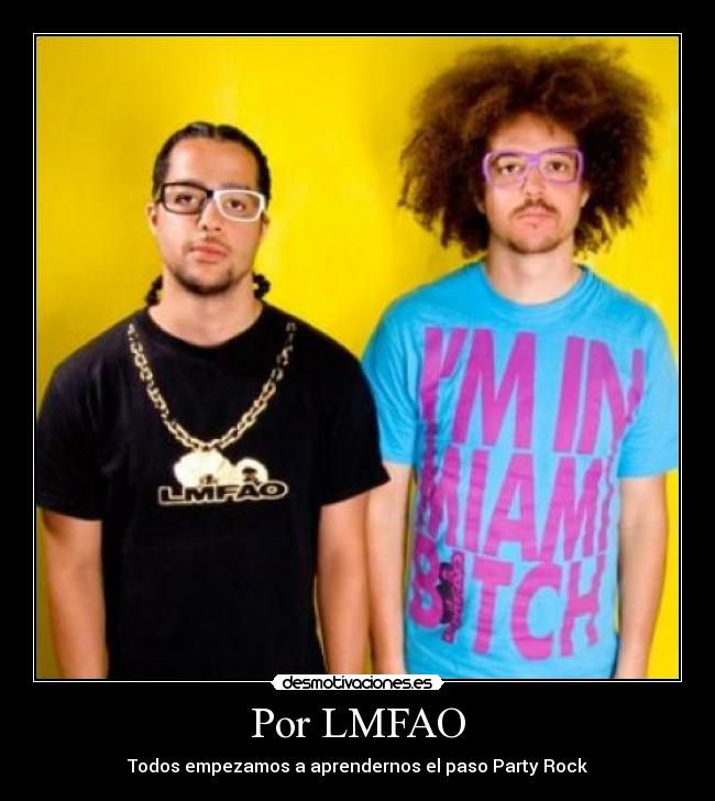 Por LMFAO -