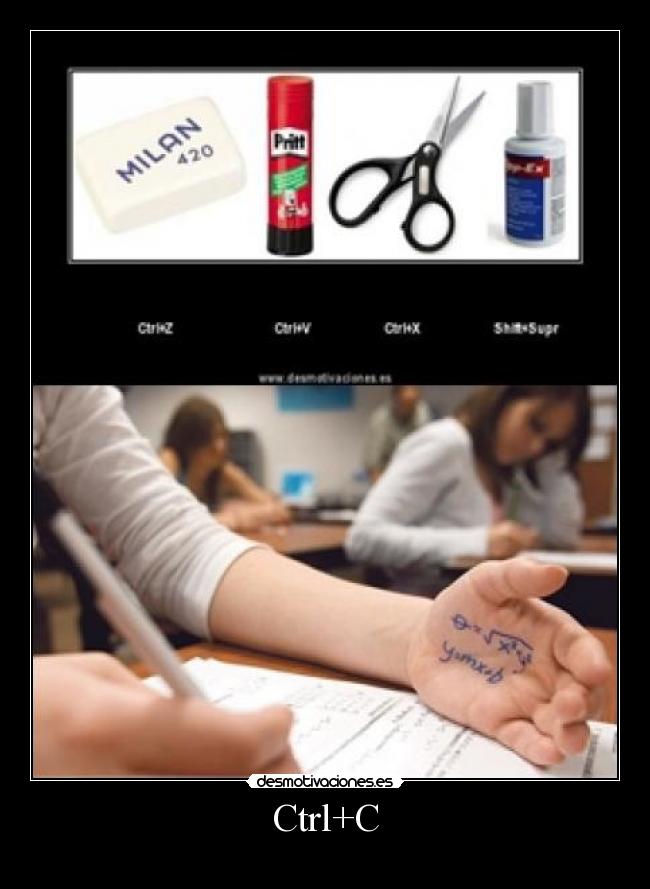 carteles ctrl para desmotivaciones desmotivaciones