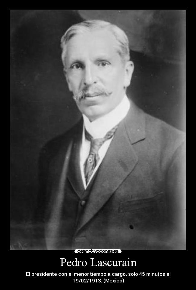 Pedro Lascurain -