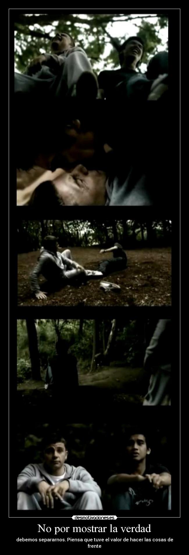 No por mostrar la verdad - 