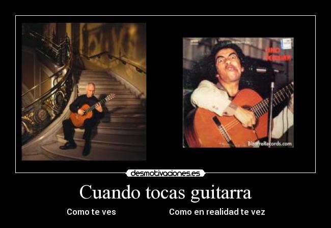 Cuando tocas guitarra -