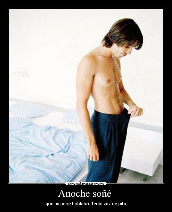 Anoche soñé -