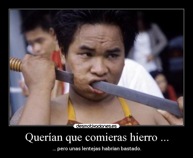 carteles hierro desmotivaciones