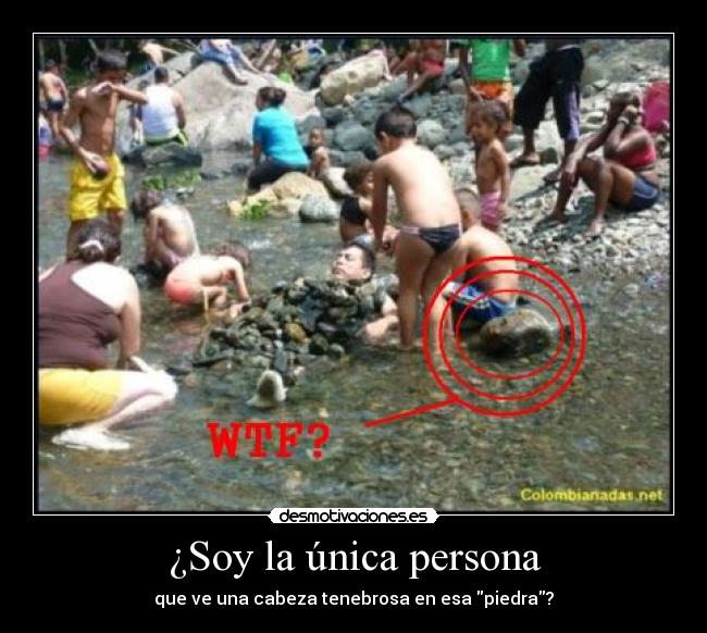 ¿Soy la única persona -