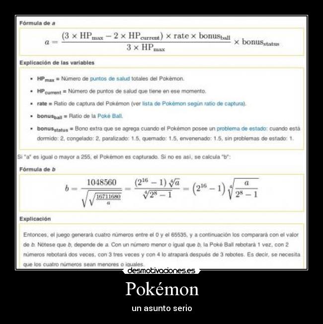 Pokémon - un asunto serio