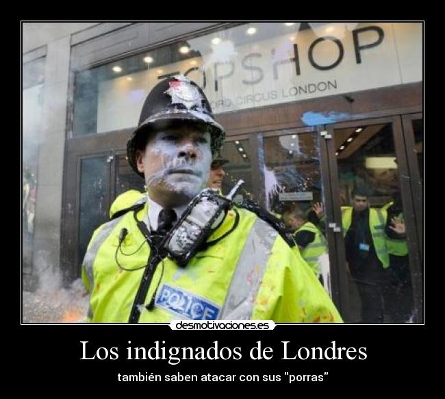 Los indignados de Londres -