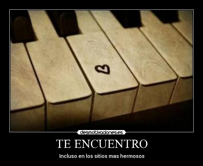 TE ENCUENTRO - 
