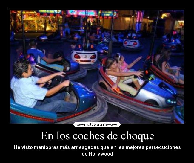 En los coches de choque - 