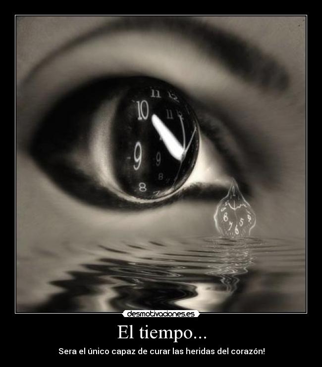 El tiempo... -