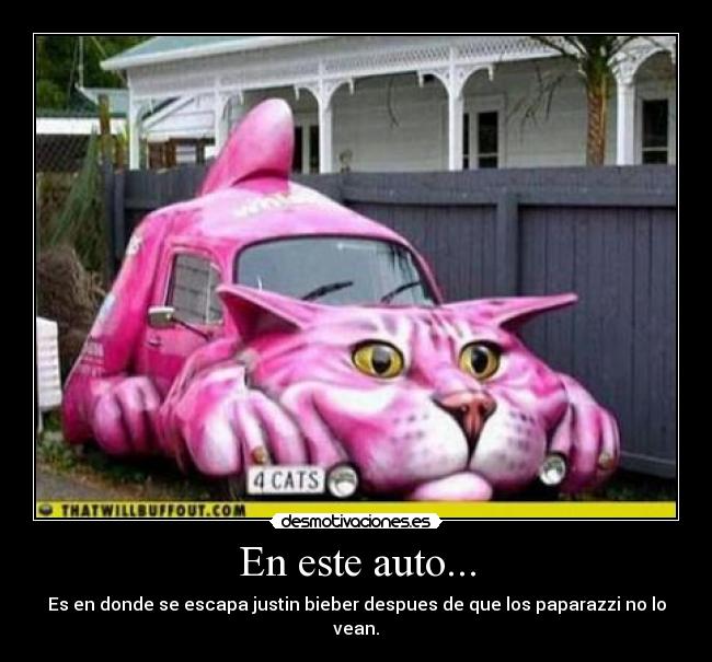 En este auto... - 