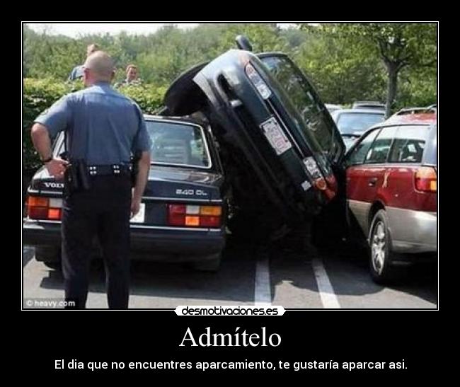 carteles admitelo aparcamiento desmotivaciones