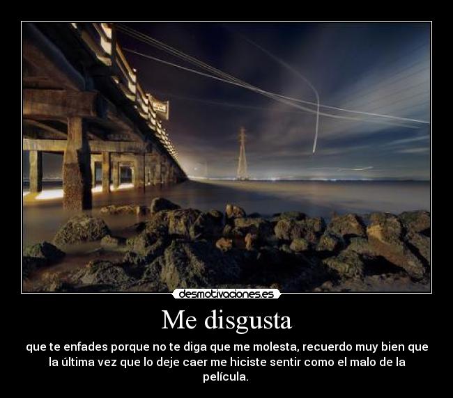 Me disgusta - 
