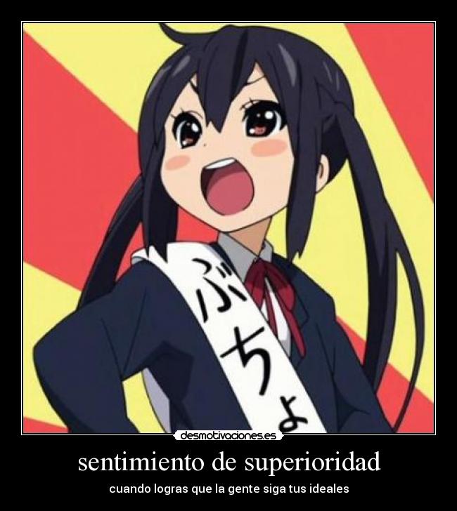 sentimiento de superioridad - 