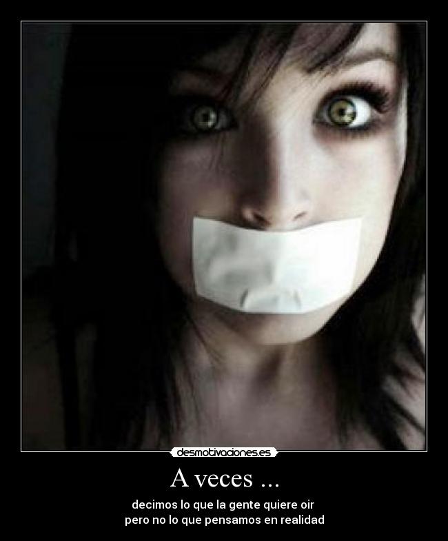 A veces ... - 