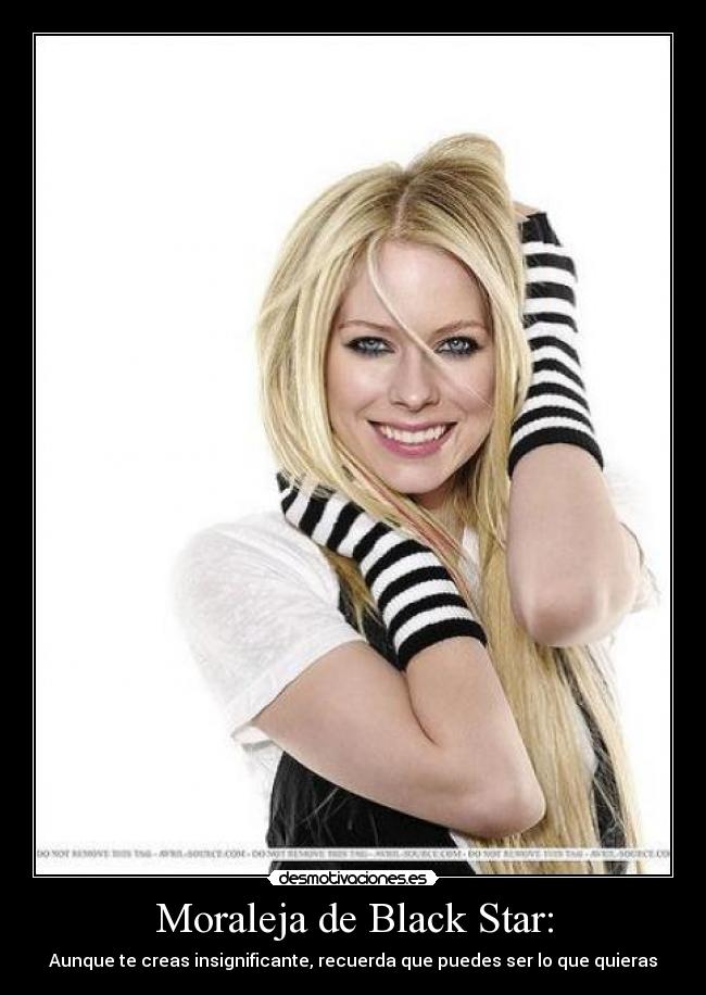 carteles avril lavigne moralejas walt_k que quede cola desmotivaciones