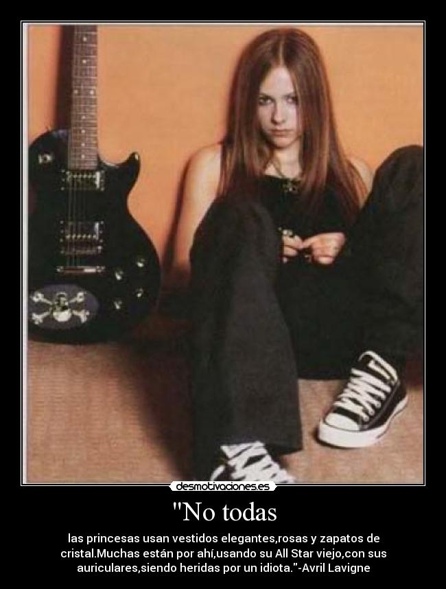 carteles avril lavigne princesas desmotivaciones