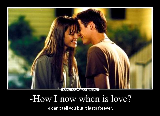 -How I now when is love? - 