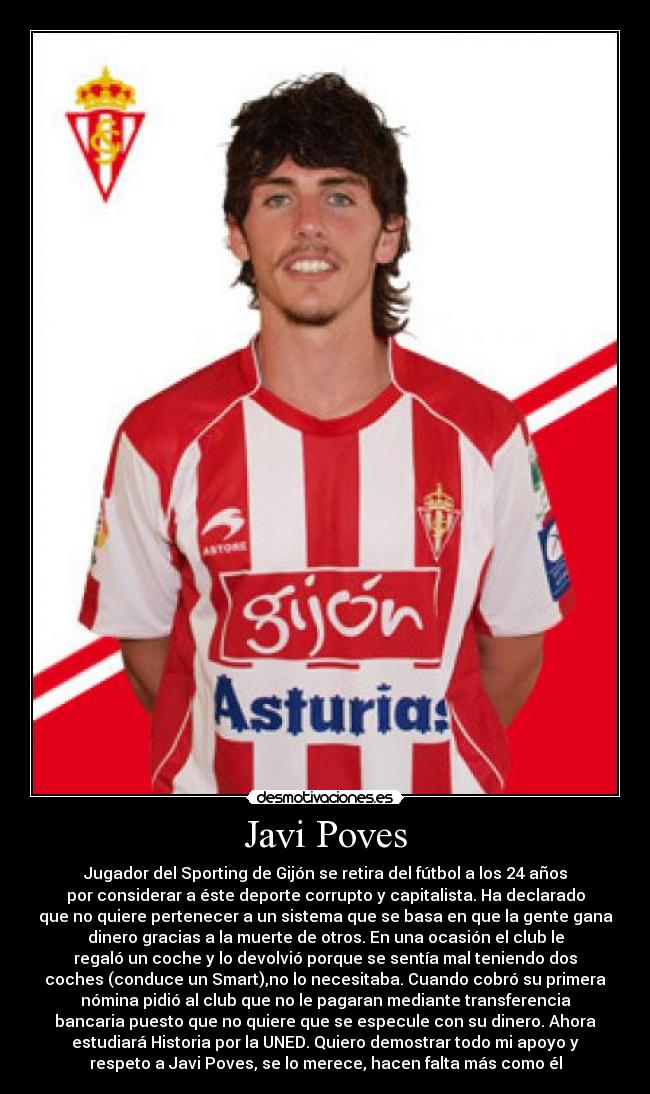 carteles javi poves sporting gijon desmotivaciones
