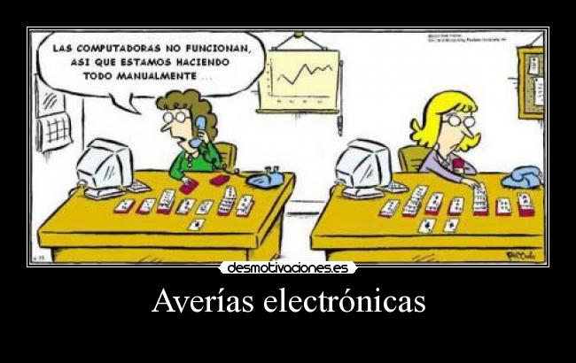 Averías electrónicas -