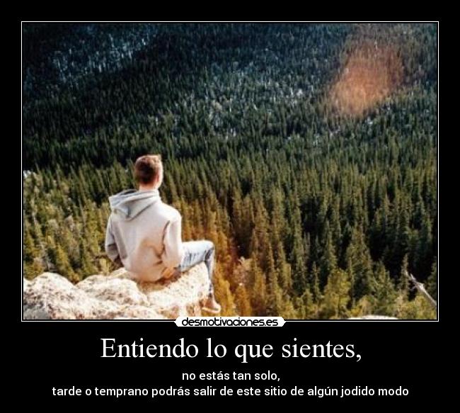 Entiendo lo que sientes, - 