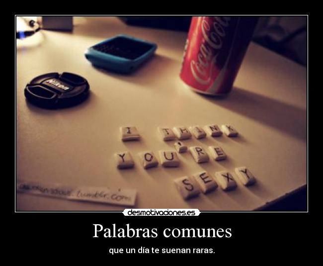 Palabras comunes - 
