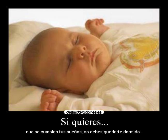 Si quieres... -