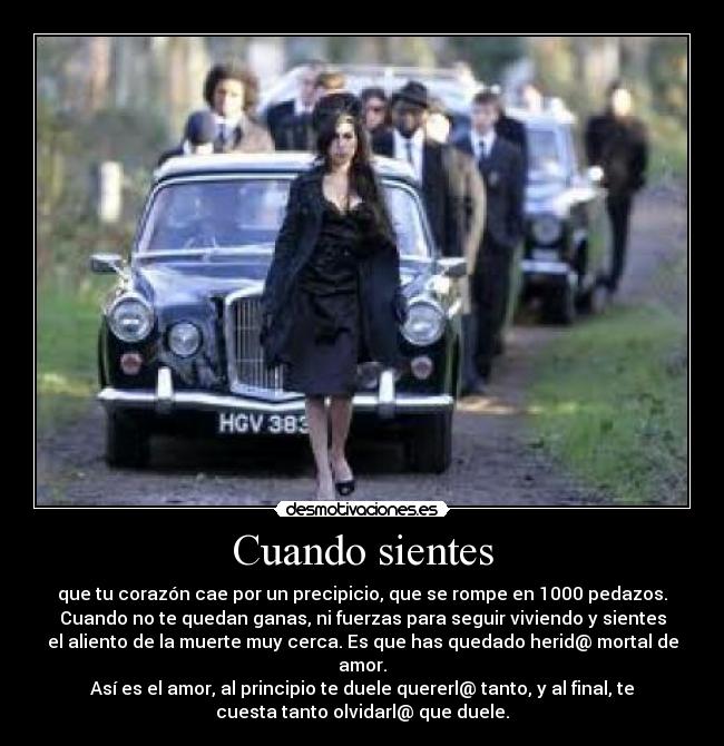 Cuando sientes - 
