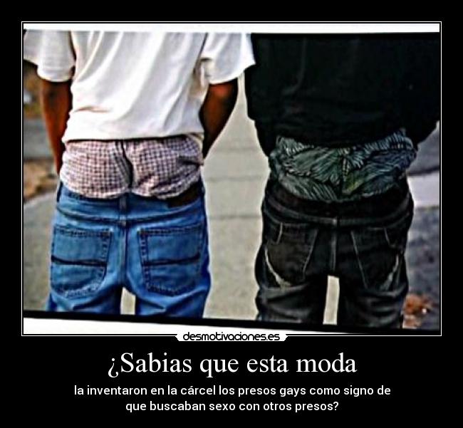 ¿Sabias que esta moda - 